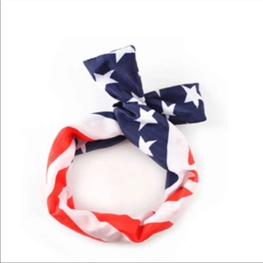 Flag patriotic headband